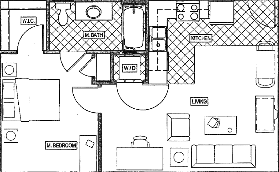 Garfield commons Dunlap & Magee 1x1 B1